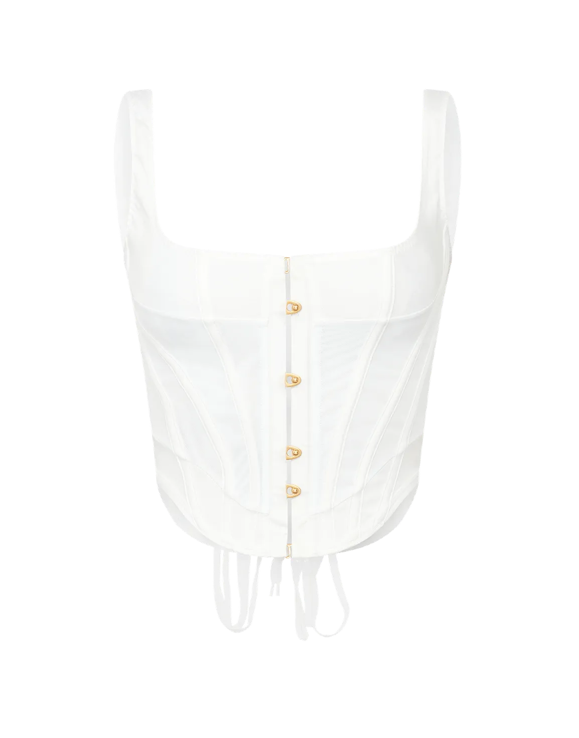 Zena Corset Top White | Agent Provocateur