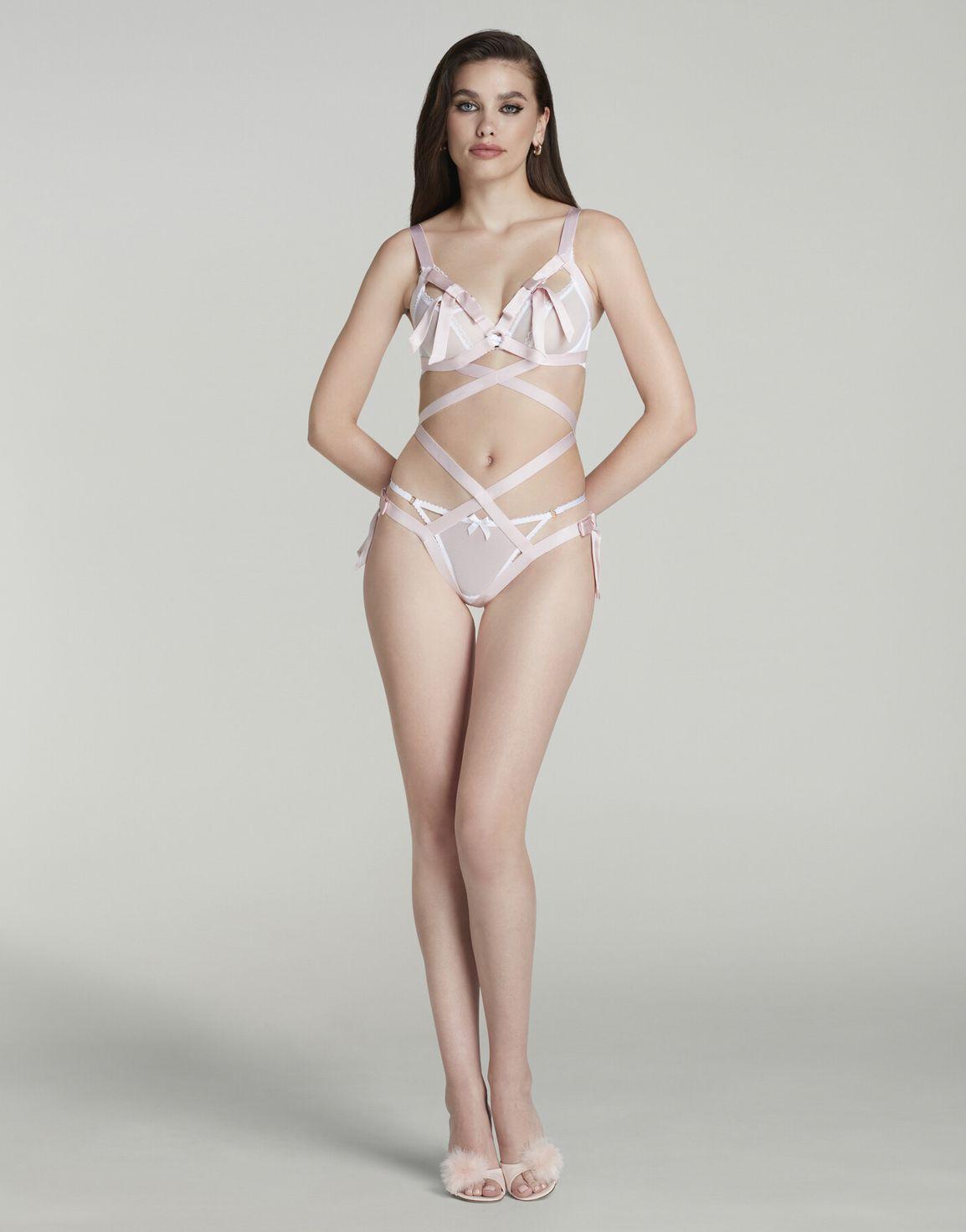 Maeve Playsuit Baby Pink | Agent Provocateur
