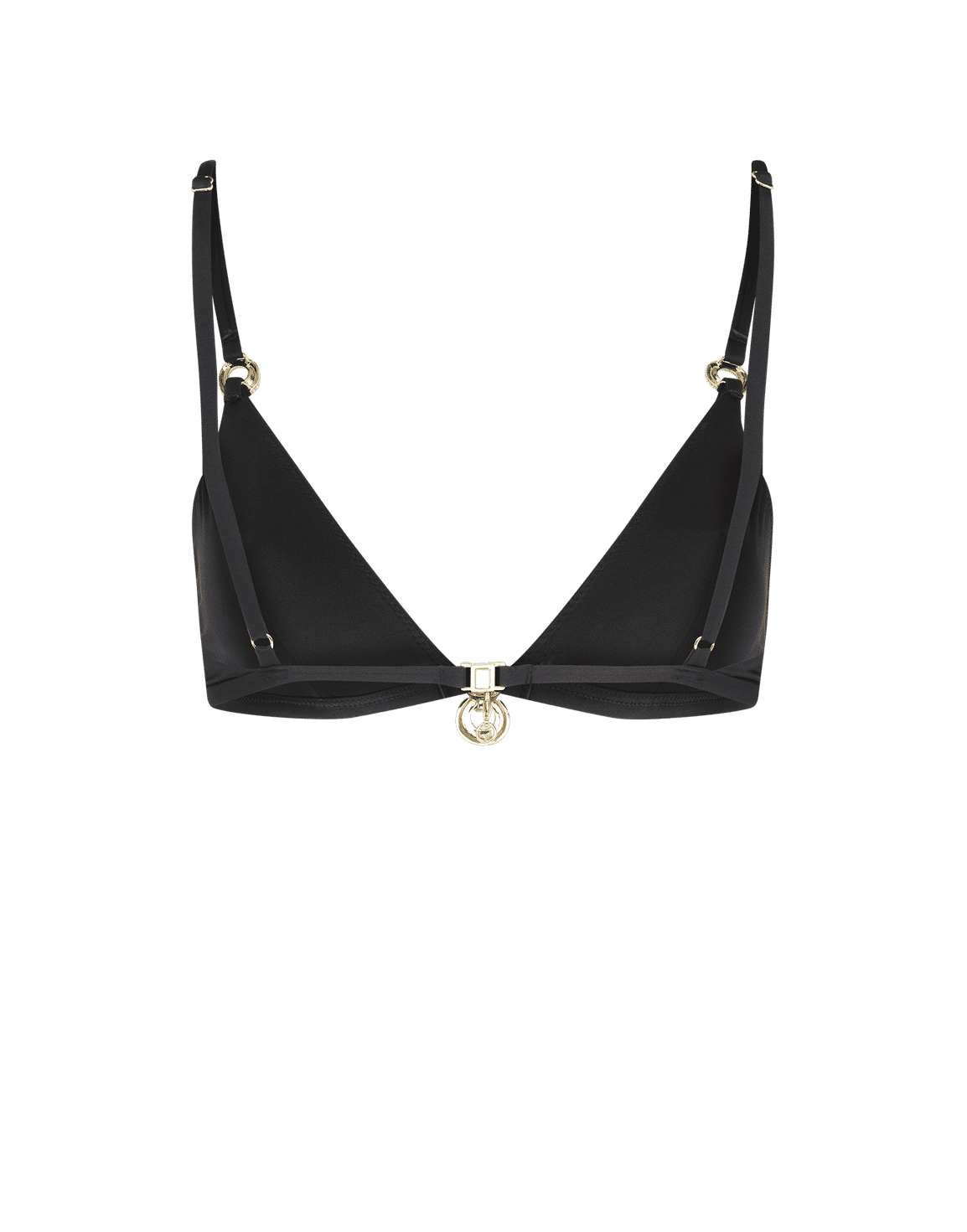 Haislee Bikini Top Black/Gold | Agent Provocateur