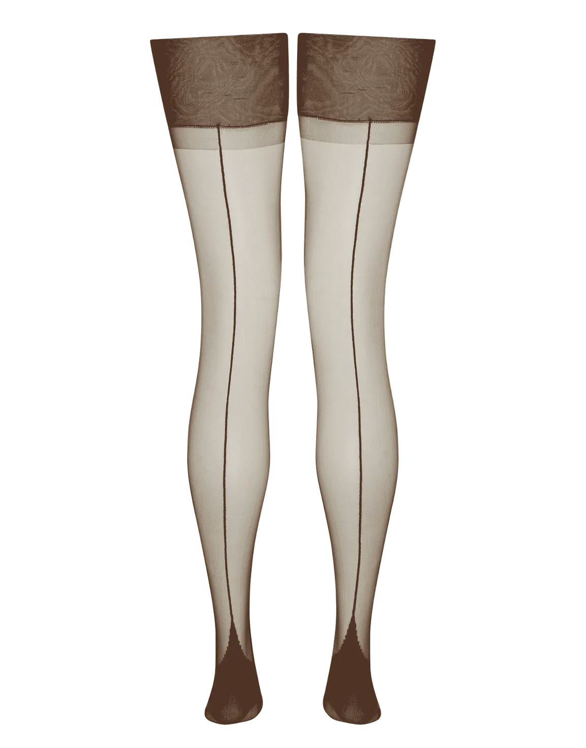 Opale 1 Stockings Chestnut | Agent Provocateur