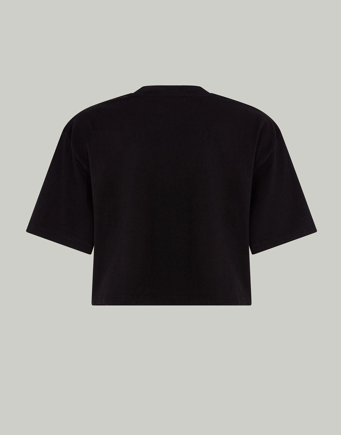 Suzzi Crop T-shirt Black | Agent Provocateur