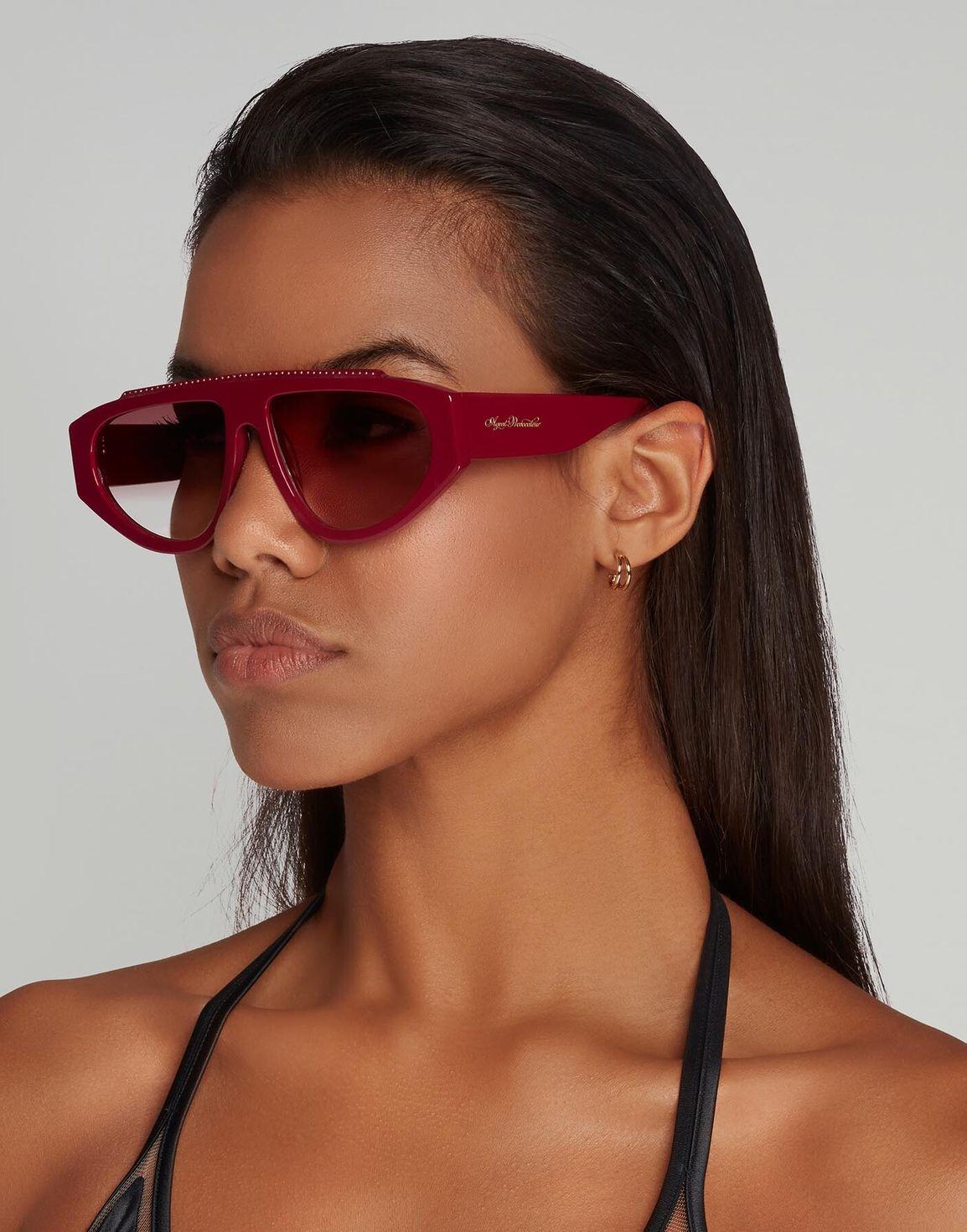 Tyrah Sunglasses Bordeaux/Bordeaux | Agent Provocateur
