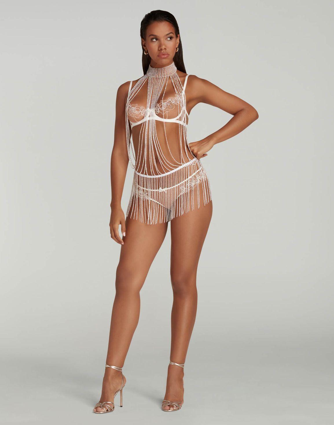 Yarolika Playsuit Iridescent/White | Agent Provocateur