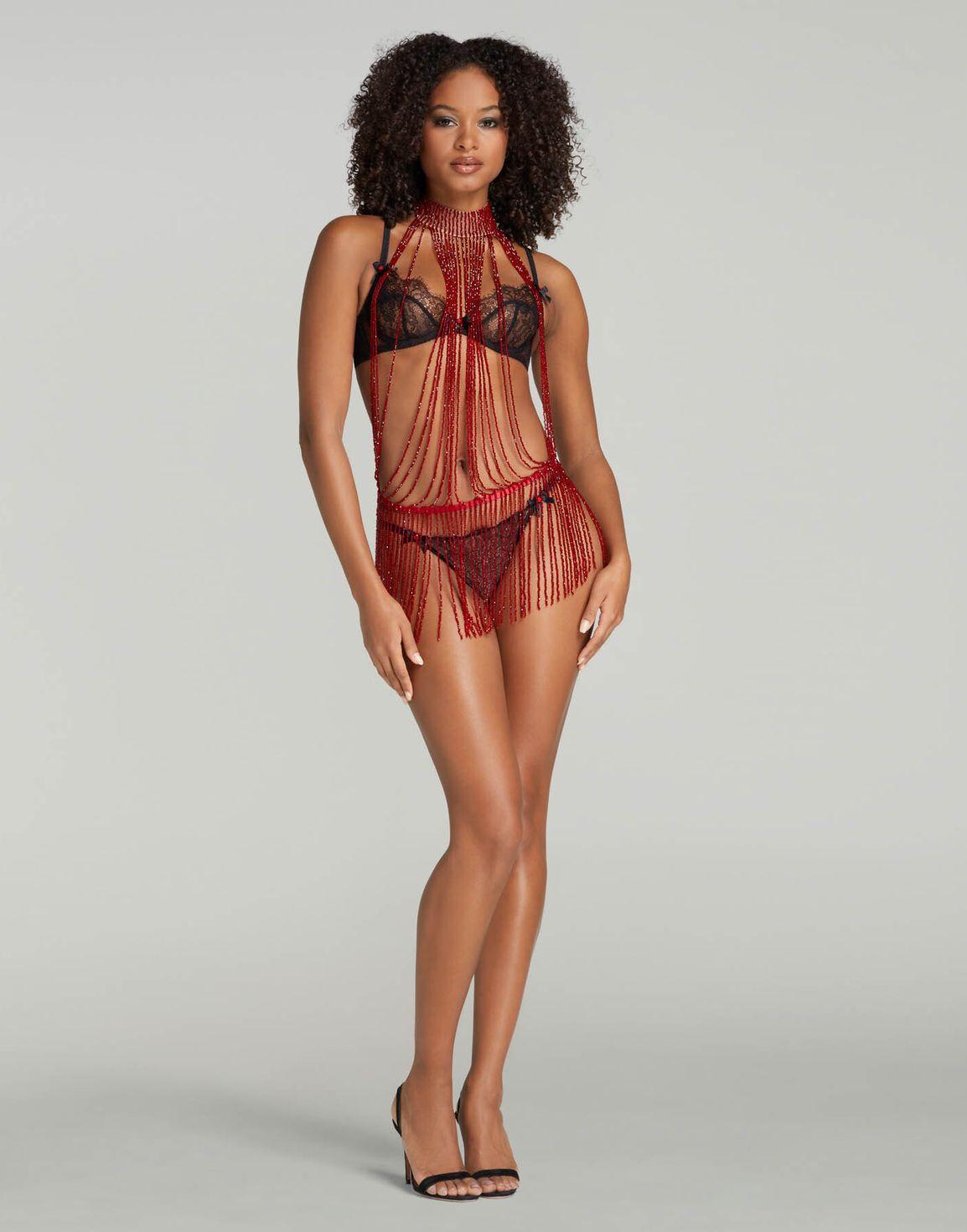 Yarolika Playsuit Red/Sand | Agent Provocateur