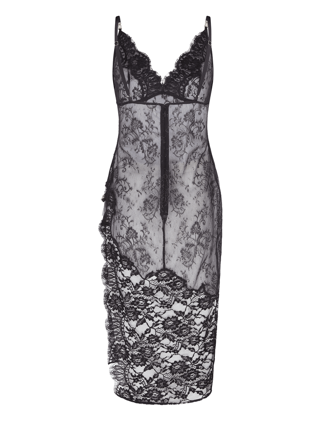 Tasmina Slip Black/Sand | Agent Provocateur