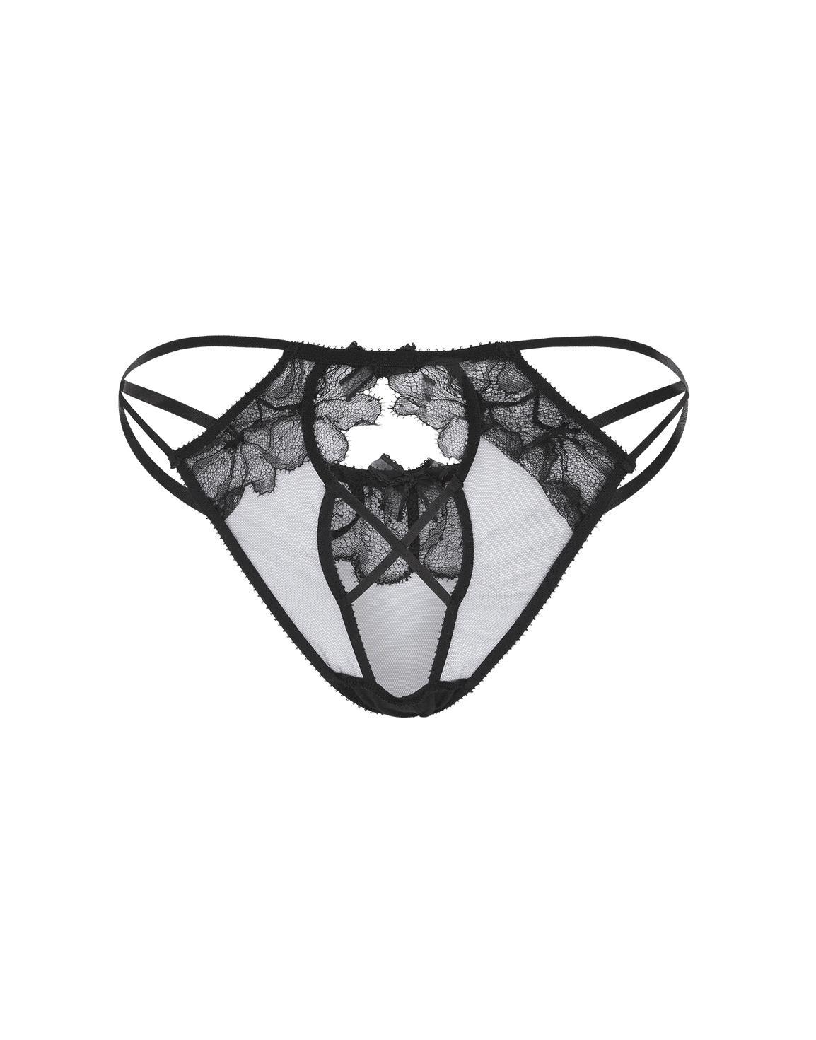 Kissie Ouvert Black | Agent Provocateur