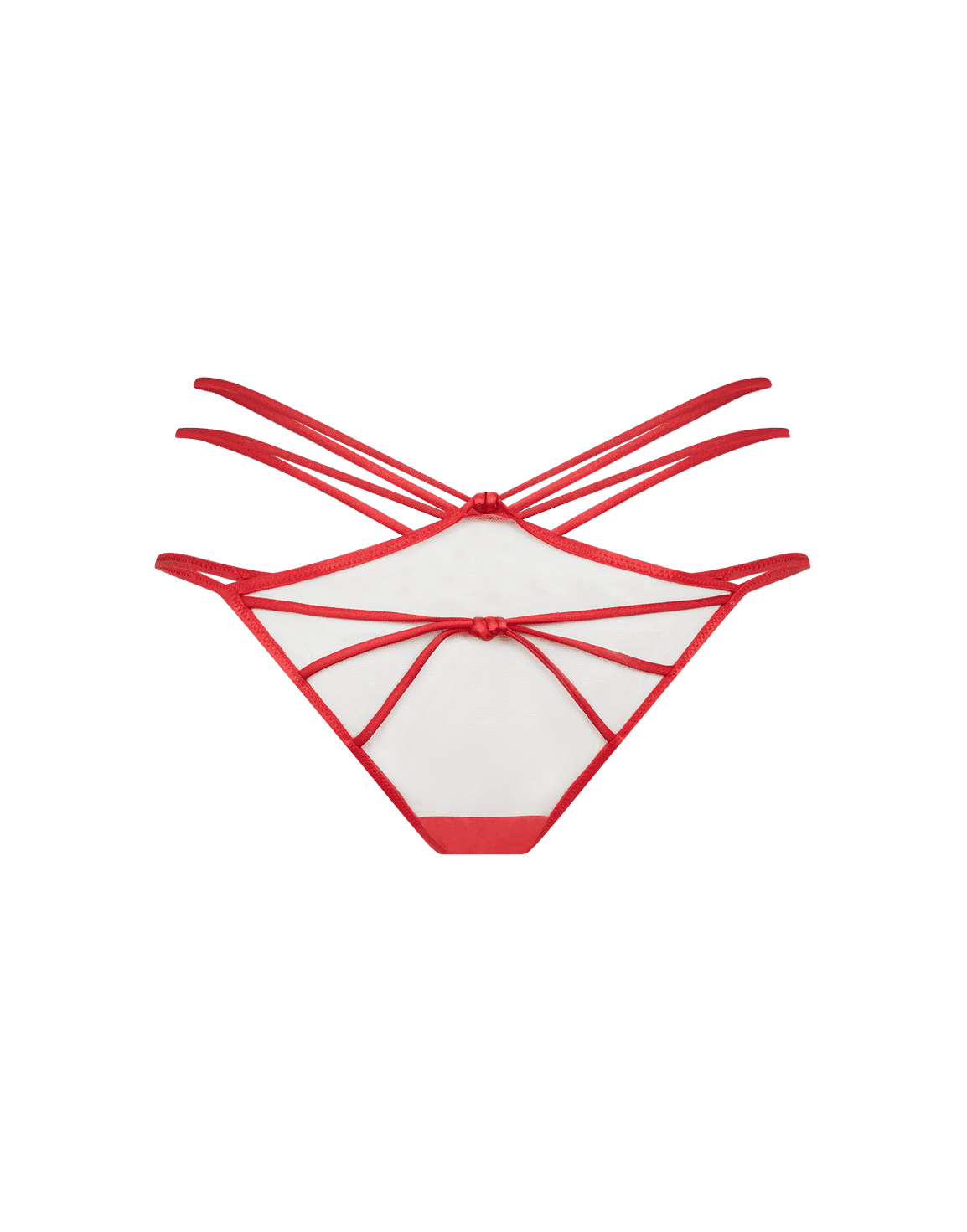 Ozara Full Brief Sand/Red | Agent Provocateur