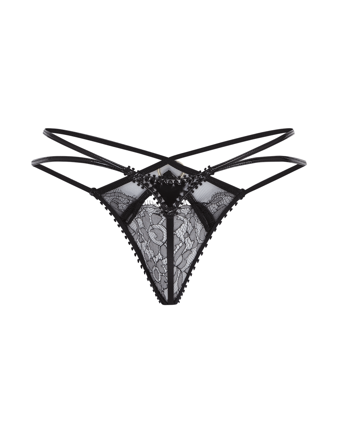 Foxie Thong Black | Agent Provocateur