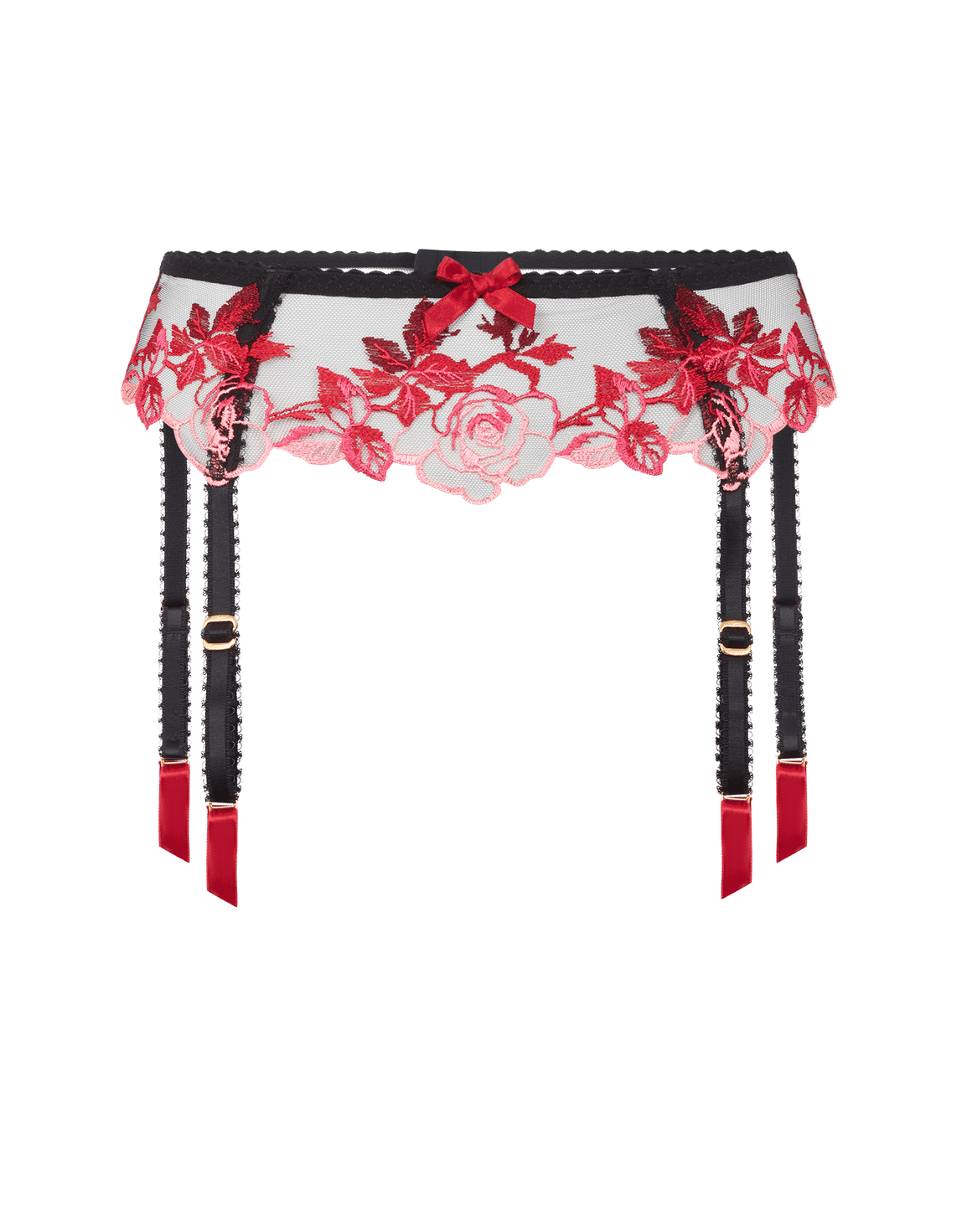 Callypso Suspender Black/Multicolour | Agent Provocateur