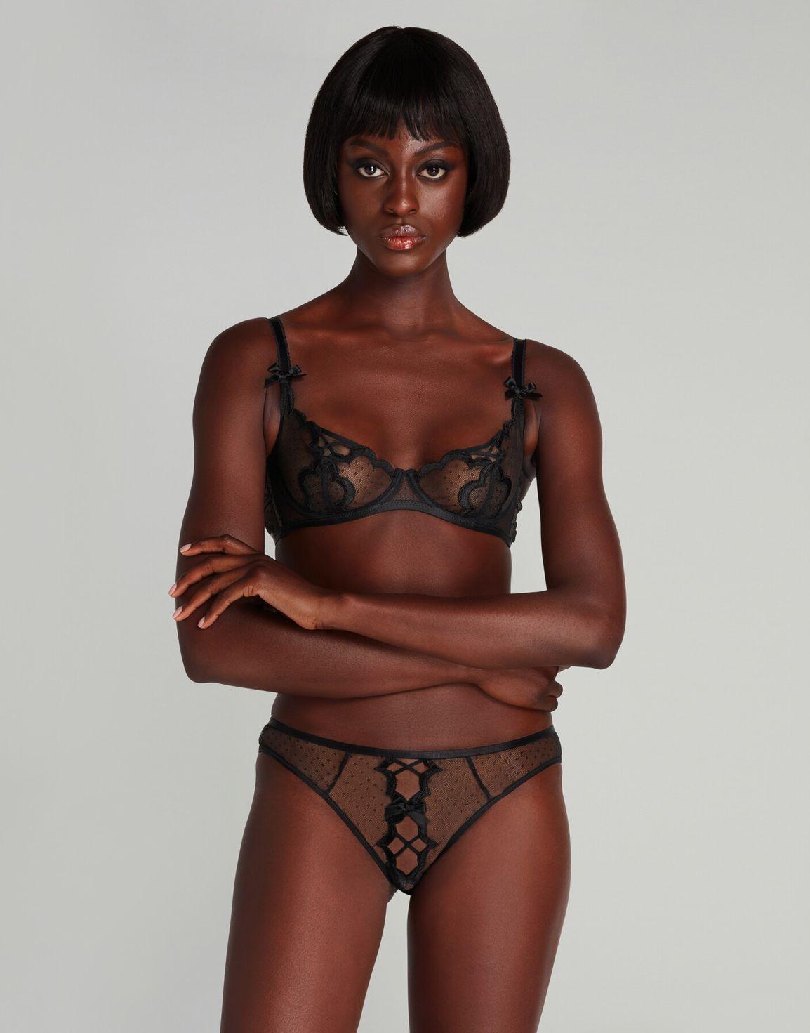Katanah Ouvert Black | Agent Provocateur
