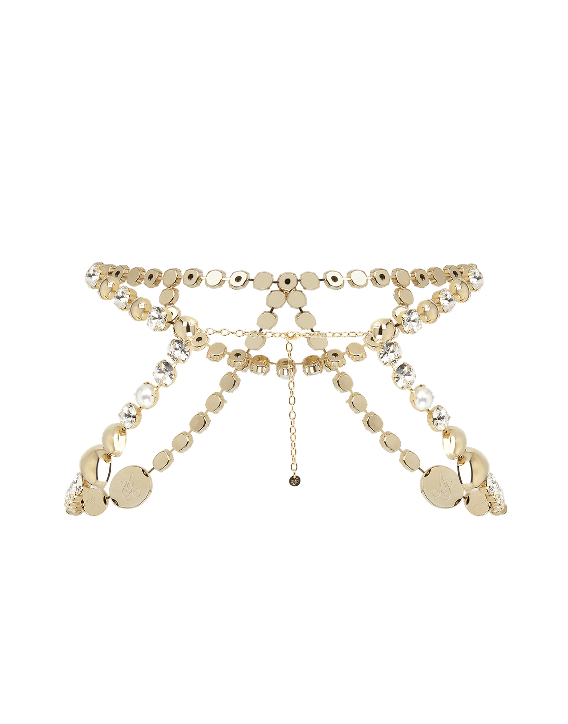 Gwenie Belt Gold/Pearl | Agent Provocateur