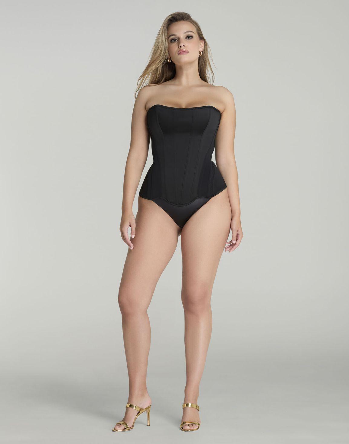 Scarlie Corset Black | Agent Provocateur