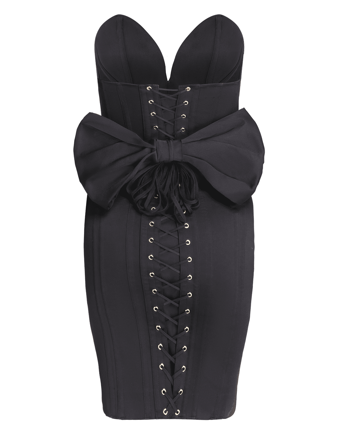 Byrdie Corset Dress Black | Agent Provocateur