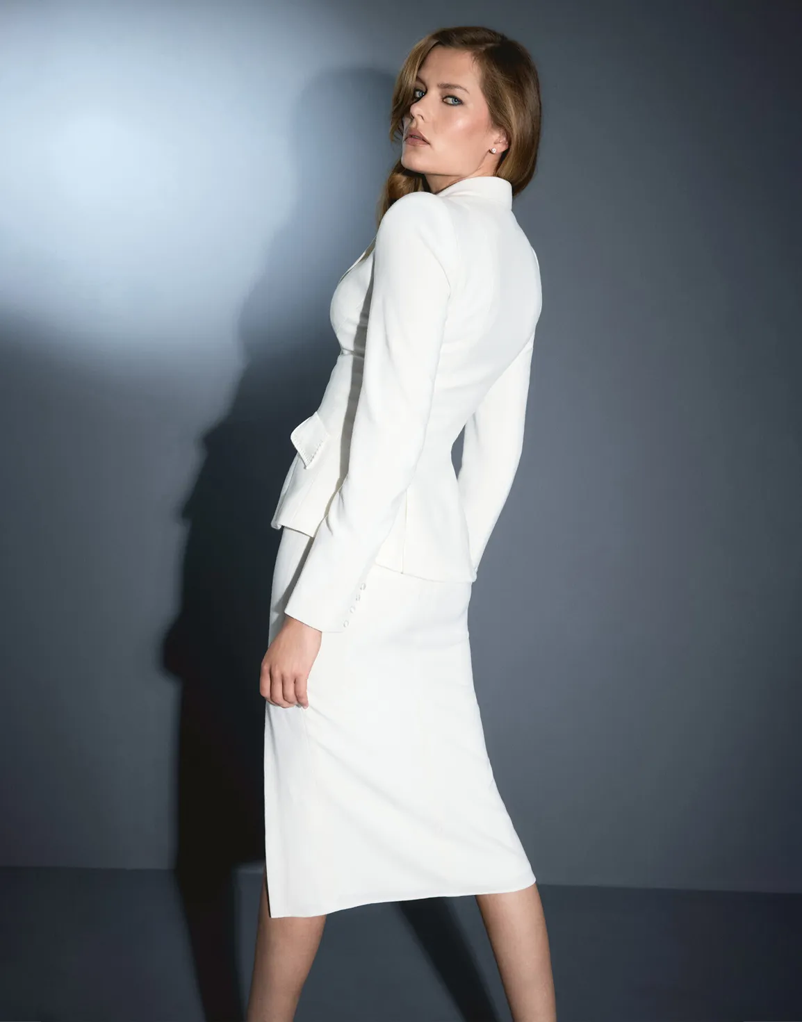 Billi Skirt Ivory/Ivory | Agent Provocateur
