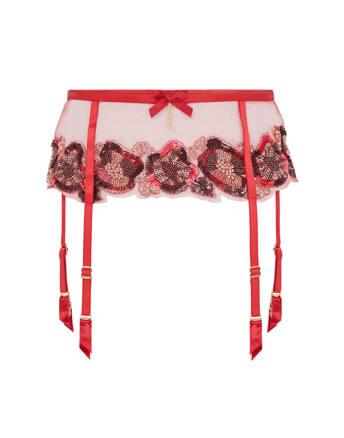 Giana Suspender Red | Agent Provocateur