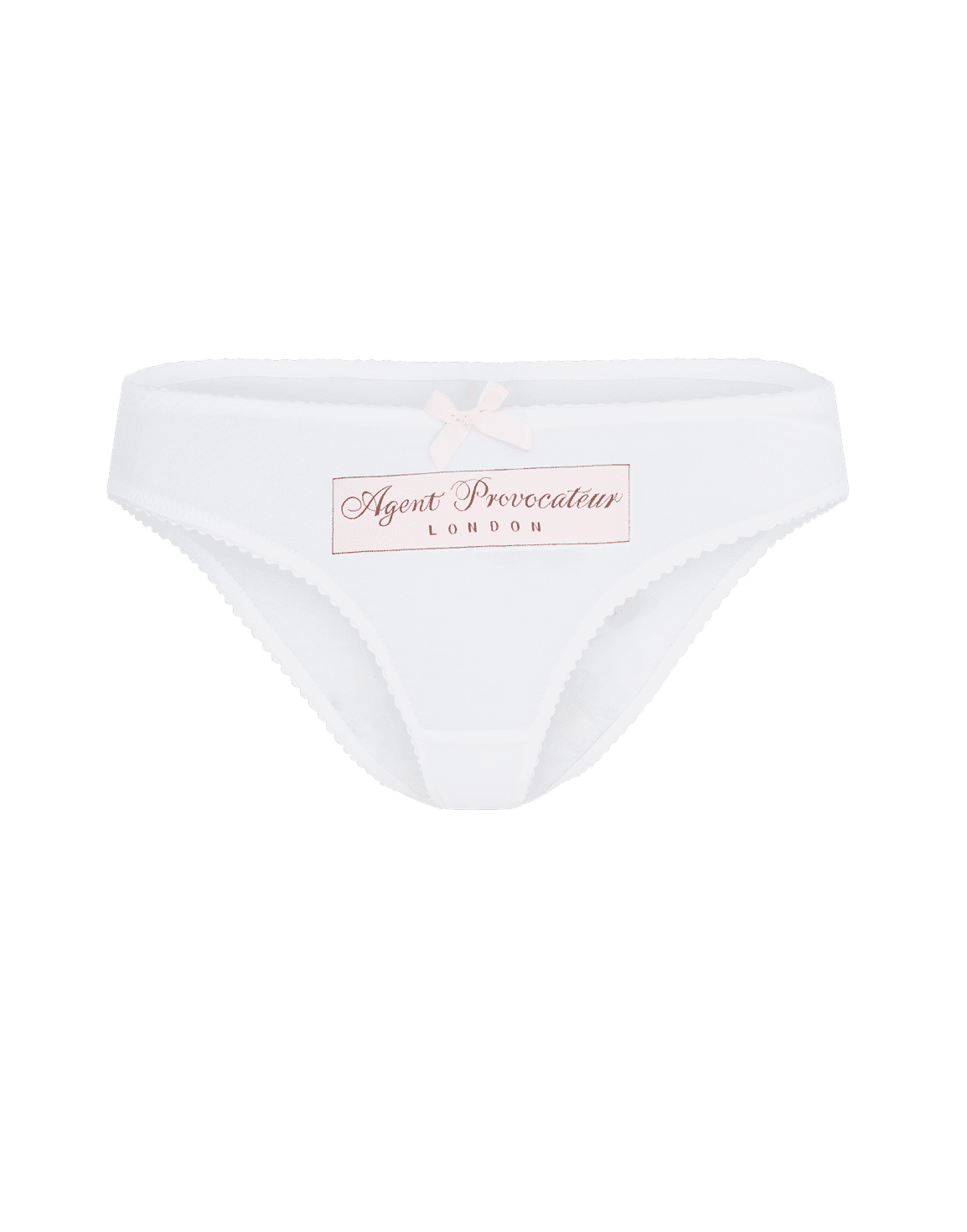 London Pyjama Brief White/Multi | Agent Provocateur