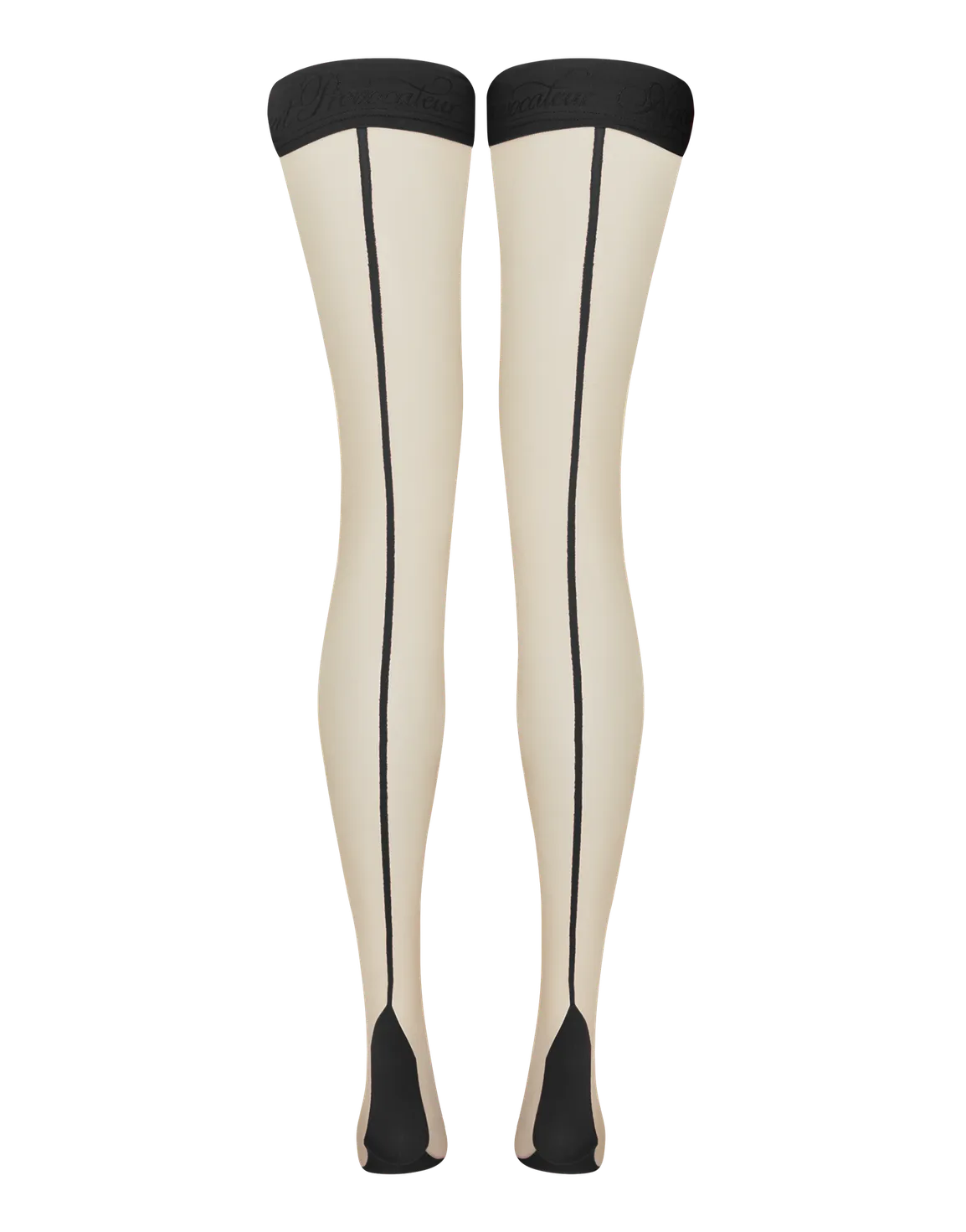 Tanzie Hold Ups Champagne | Agent Provocateur