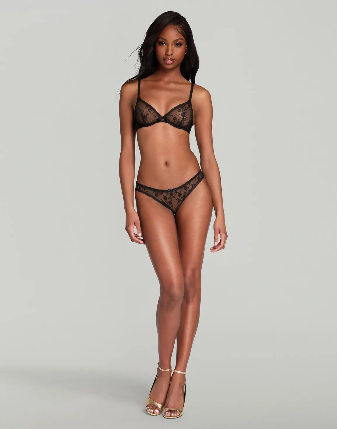 Laily Full Brief Deep Black | Agent Provocateur