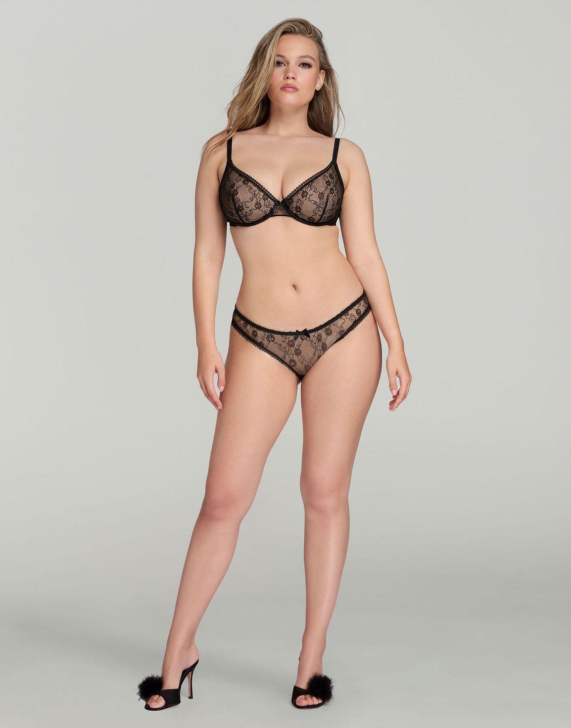 Laily Full Brief Deep Black | Agent Provocateur