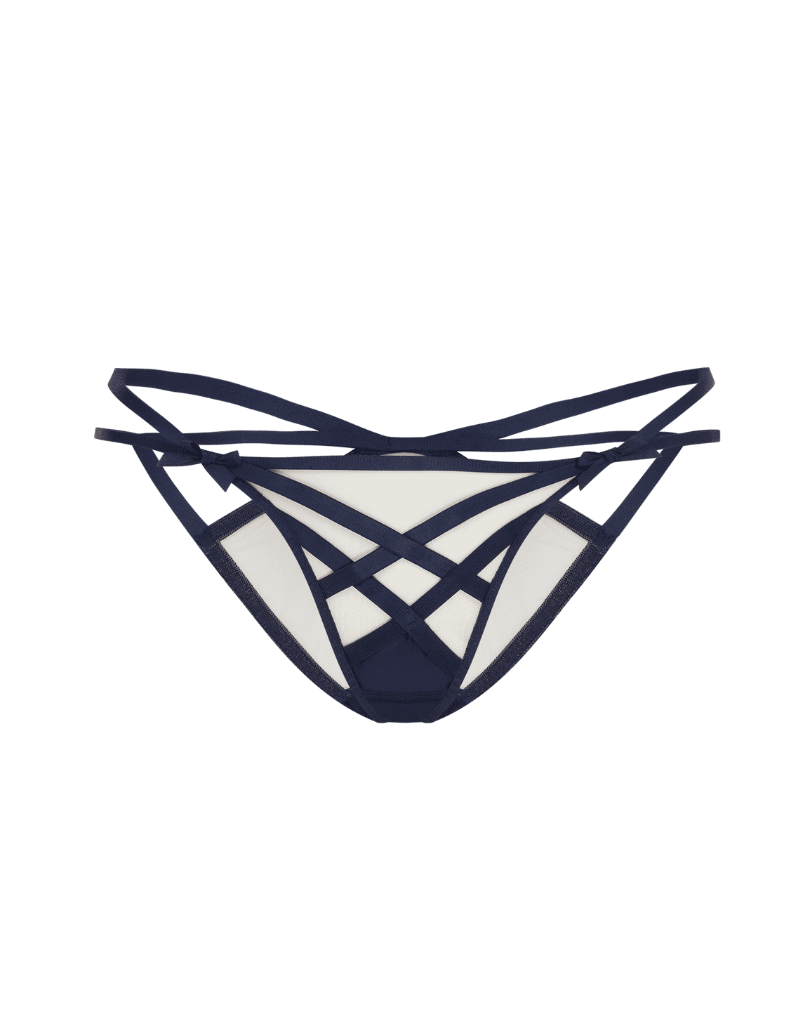 Briella Full Brief Navy/Navy | Agent Provocateur