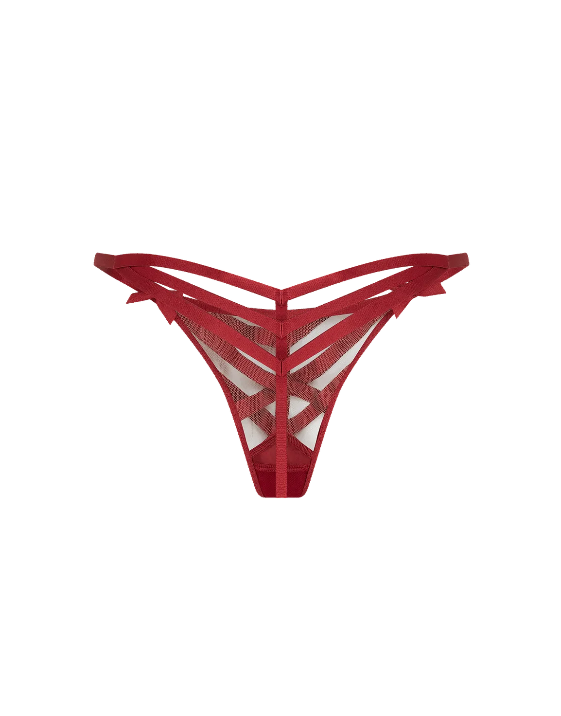 Briella Thong Burgundy | Agent Provocateur