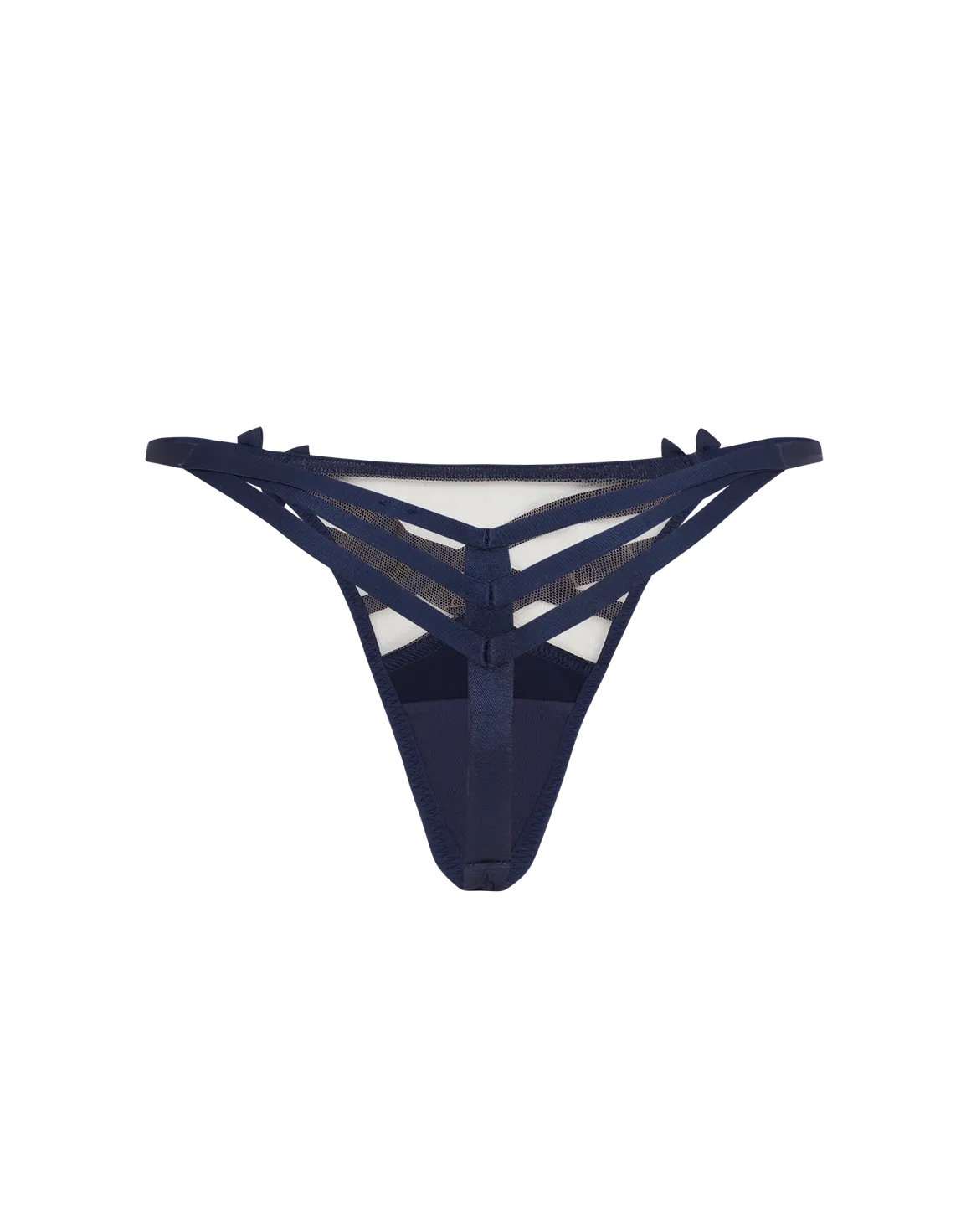 Briella Thong Navy/Navy | Agent Provocateur