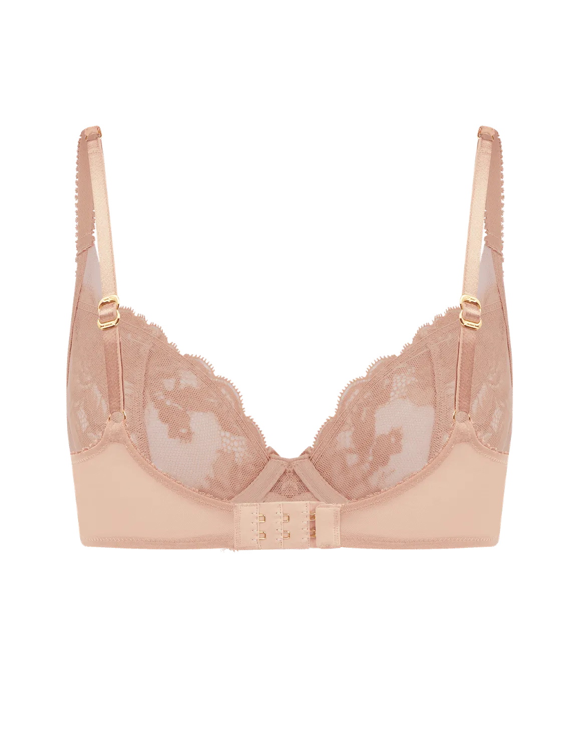 Yara 1 Plunge Underwired Bra Praline | Agent Provocateur