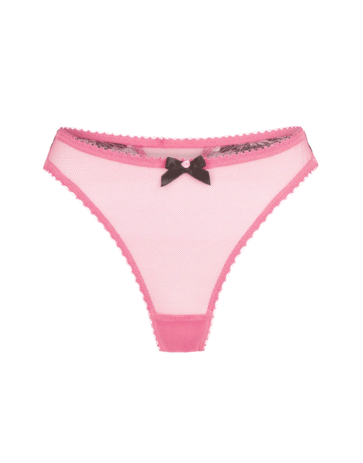 Yara 1 Thong Pink/Black | Agent Provocateur