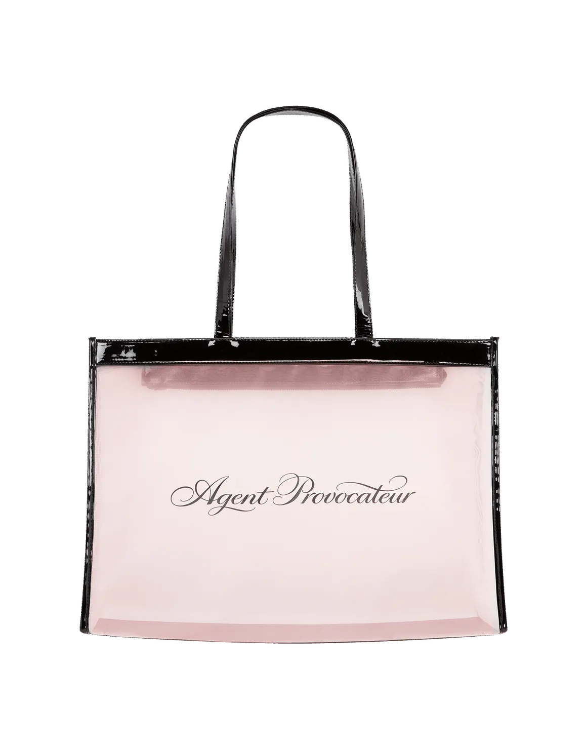 AP Bag Tote Bag Baby Pink/Black | Agent Provocateur