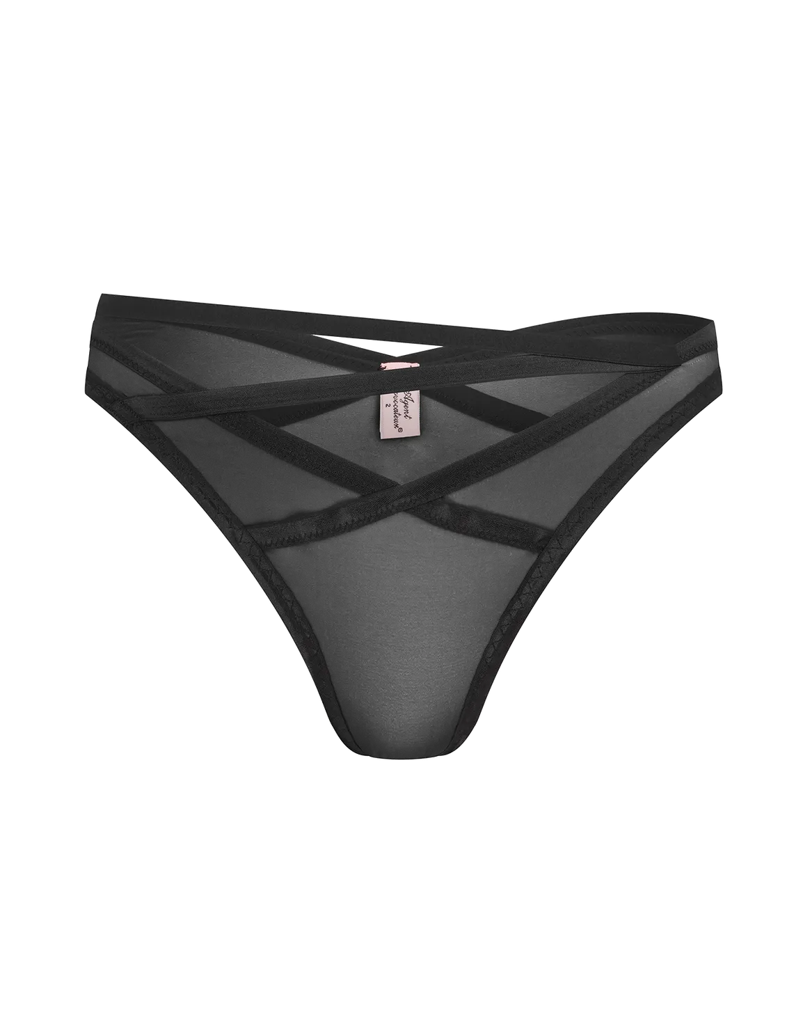 Joan Full Brief Black  | Agent Provocateur