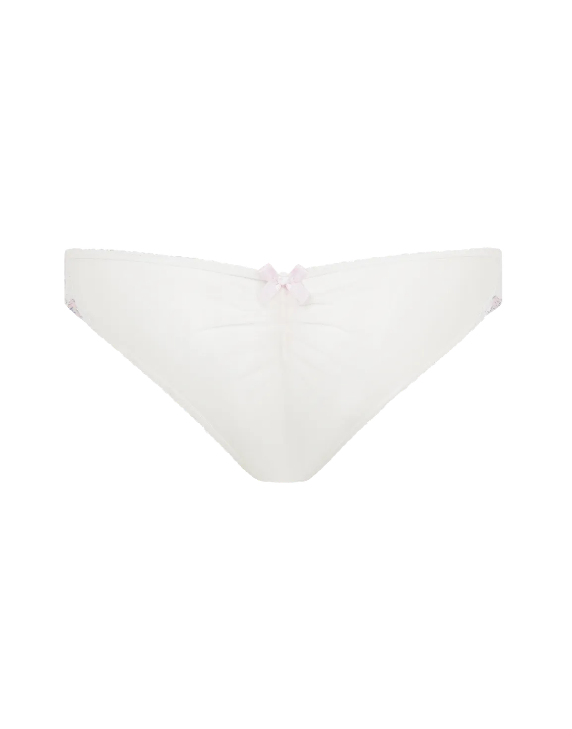 Winnette Full Brief  Baby Pink/White | Agent Provocateur