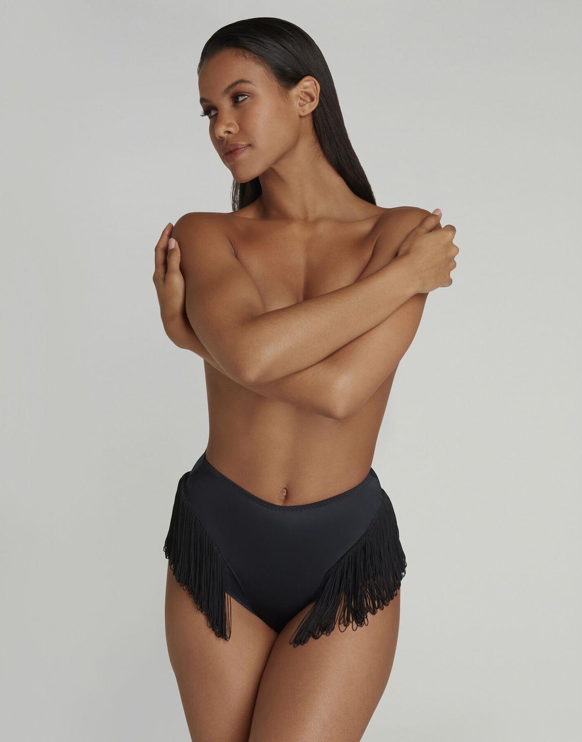 Tessah High Waisted Brief Black | Agent Provocateur