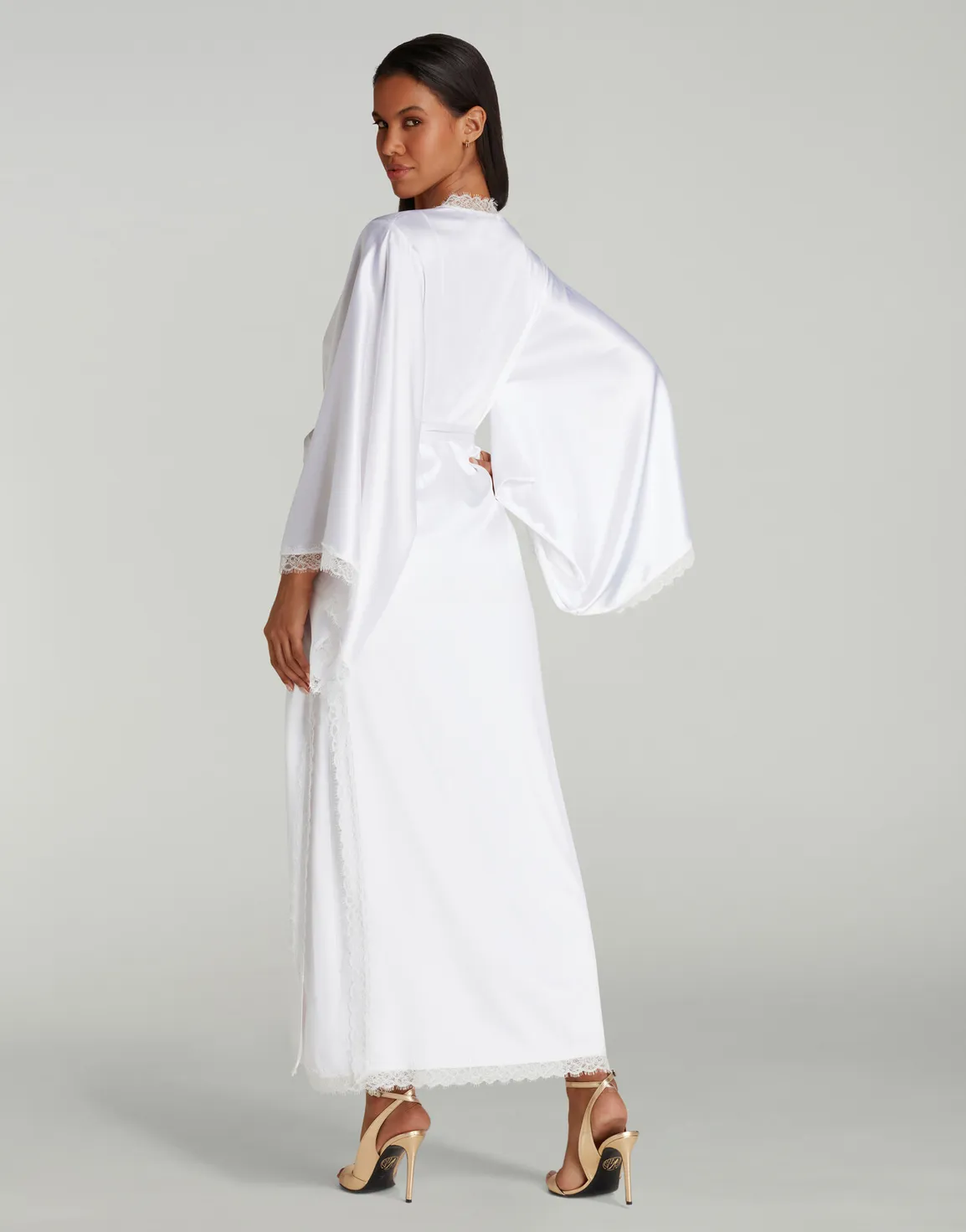 Gisele Long Kimono White | Agent Provocateur