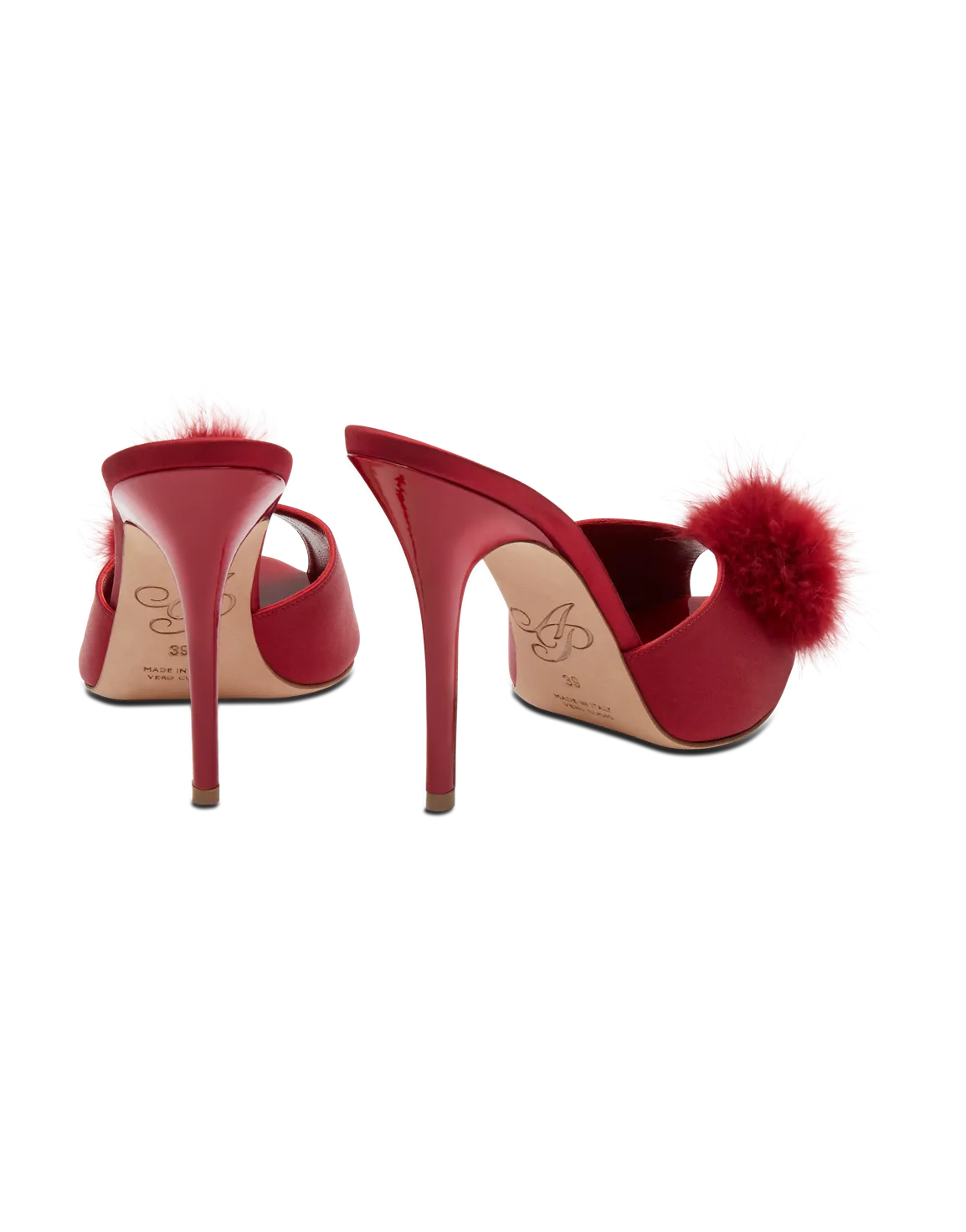 Allegrah Mules Dark Red | Agent Provocateur