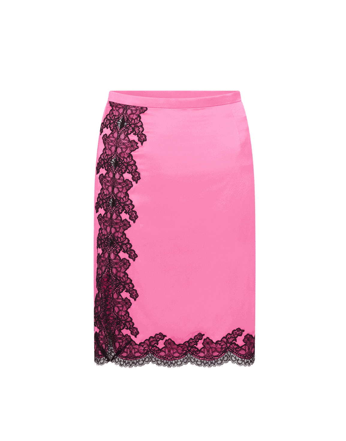 Amelea Skirt Candy Pink/Black | Agent Provocateur