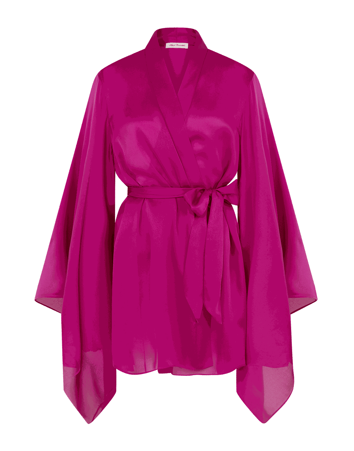 Emiliana Short Kimono Magenta/Blue | Agent Provocateur