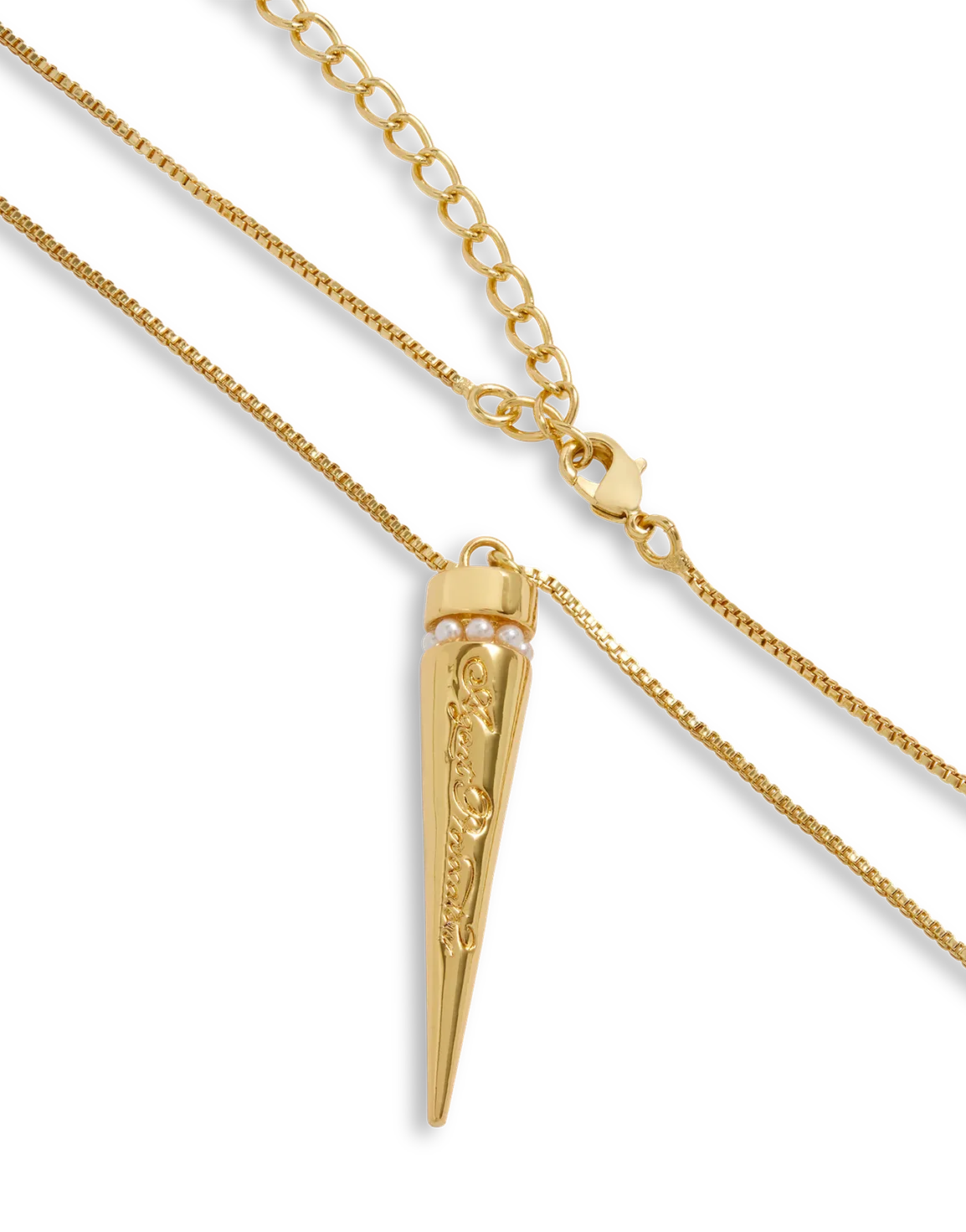 Riko Necklace Gold/Pearl | Agent Provocateur