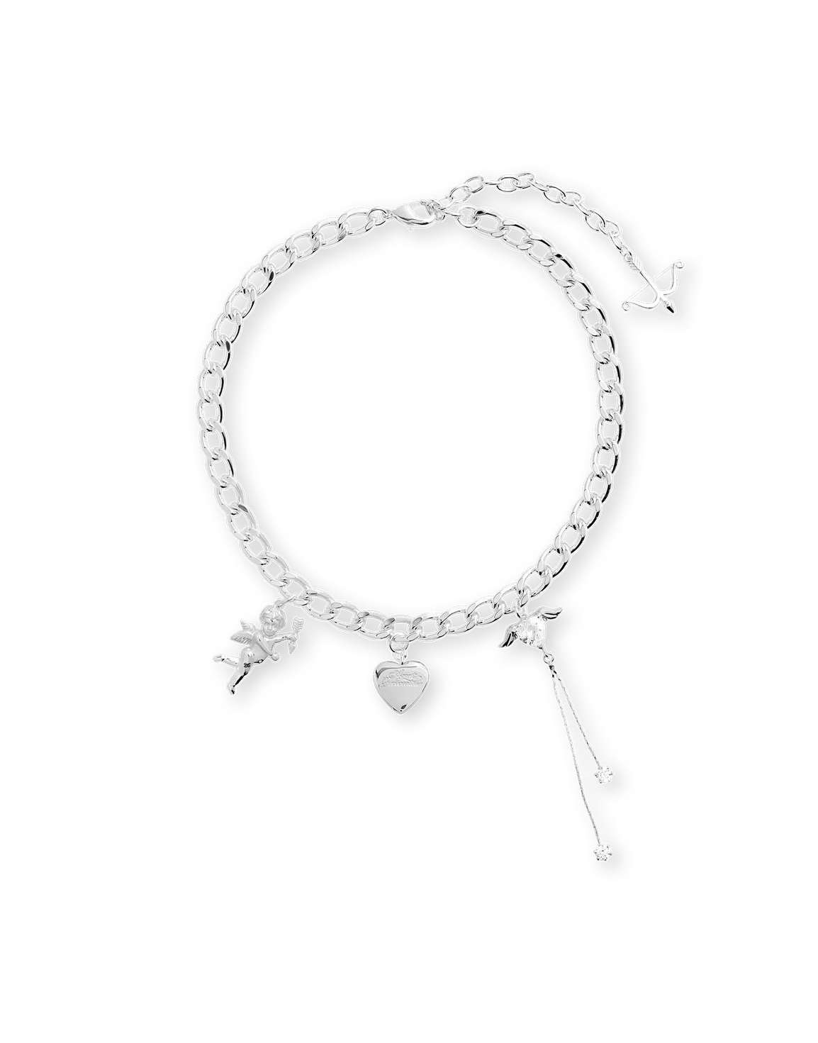 Bryte Choker Silver/Clear | Agent Provocateur