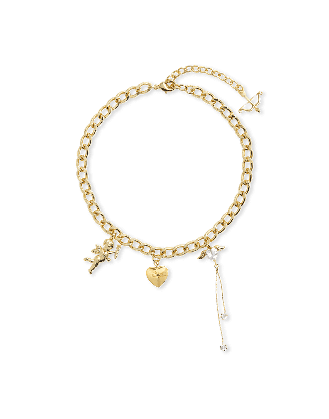Bryte Choker Gold/Clear | Agent Provocateur