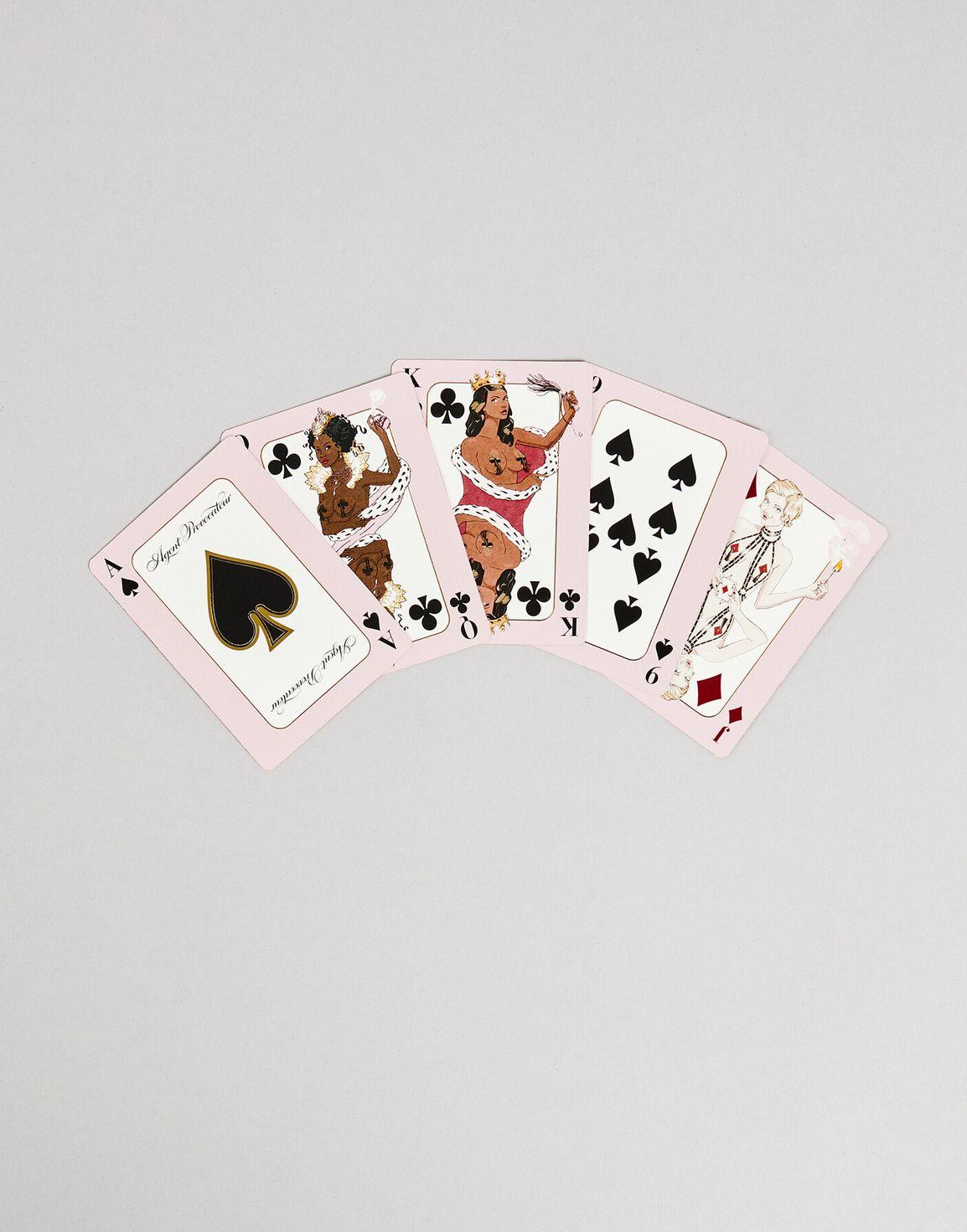 Cards Playing Cards Pink/Black | Agent Provocateur
