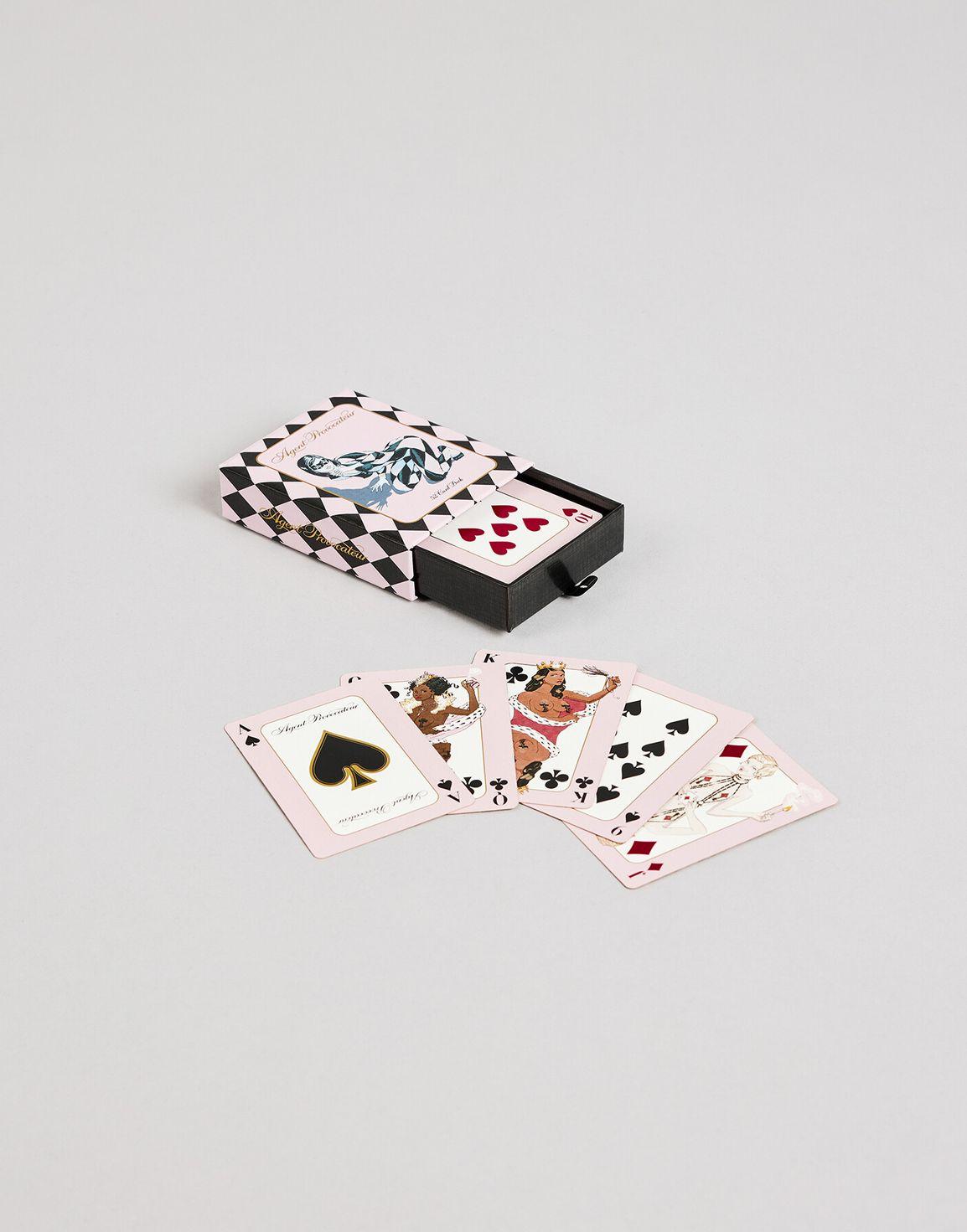 Cards Playing Cards Pink/Black | Agent Provocateur