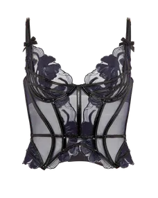 risque sexy lingerie Compre agora seu Conjunto de Lingerie Sexy em Renda com Calcinha e Sutiã  sem Forro main image 1