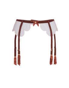 Lorna Suspender Chestnut | Agent Provocateur