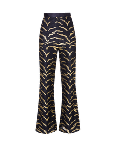 Genevieve Long Trouser Black/Gold | Agent Provocateur