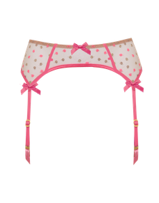 Brie Suspender Pink | Agent Provocateur