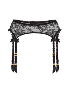 Hinda Suspender Black | Agent Provocateur