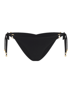 Malisa Tieside Bikini Bottom Black | Agent Provocateur