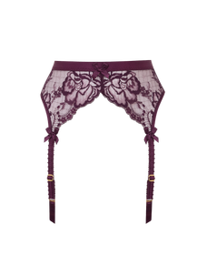 Carmella Suspender Purple | Agent Provocateur