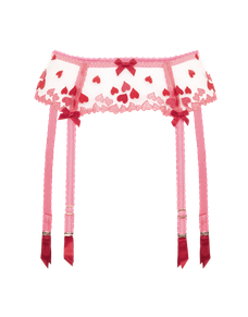 Cupid Suspender Pink | Agent Provocateur