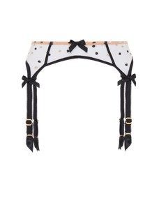Brie Suspender Black | Agent Provocateur